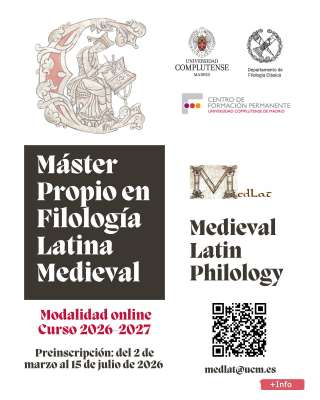 Máster Propio en Filología Latina Medieval